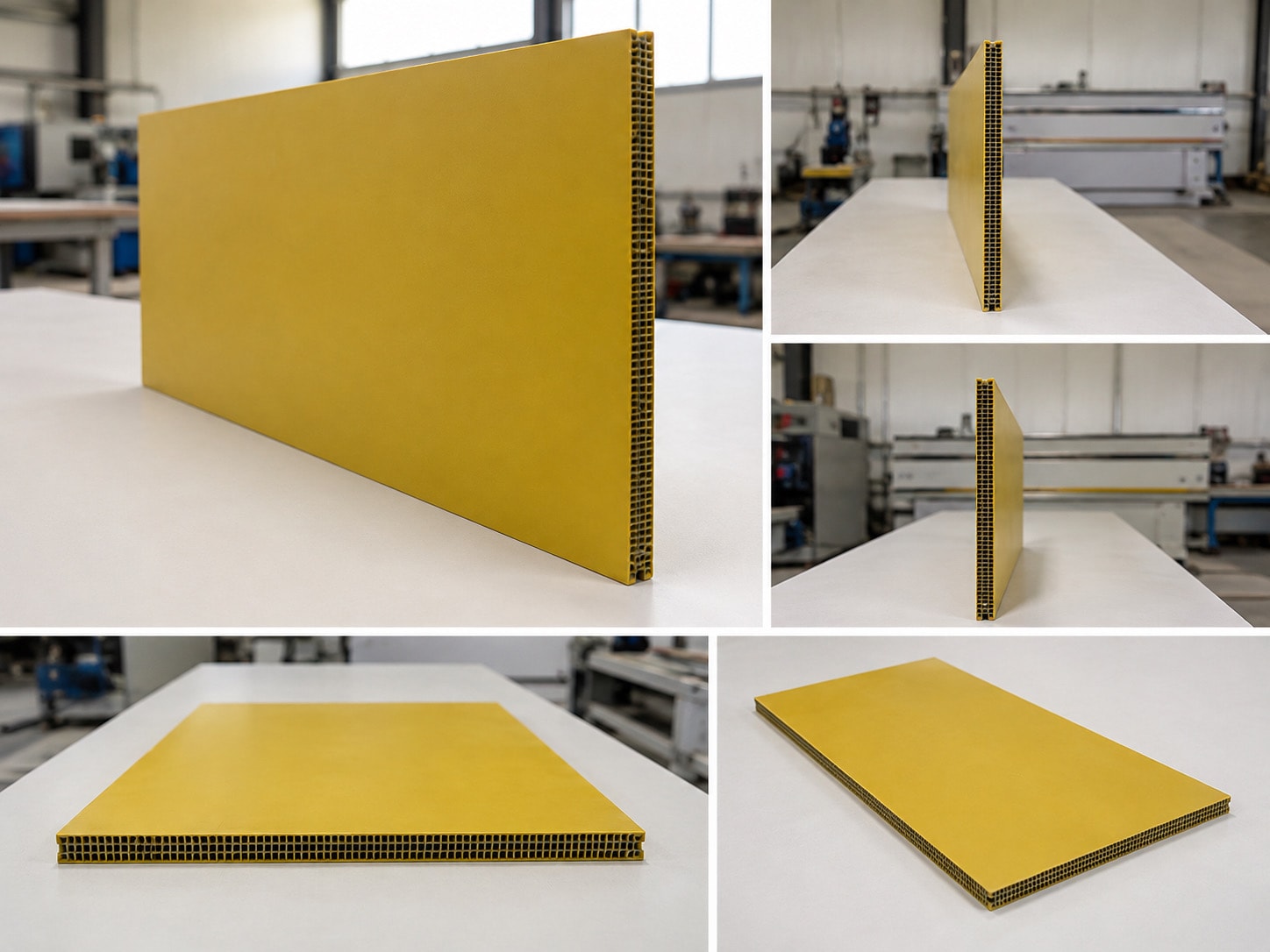 Building panels in warehouse